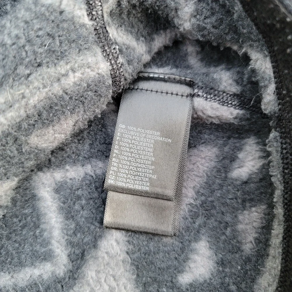 The North Face Novelty Gordon Lyons Quarter Zip Pullover Fleece Aztec Pattern